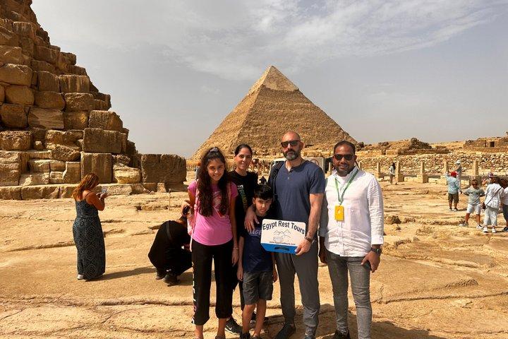 Private Cairo Pyramids, Sphinx, Saqqara & Memphis Full Day Tour