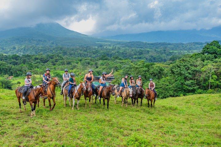Pacos Horseback Ride Through Arenal’s Forest and Cross Rivers