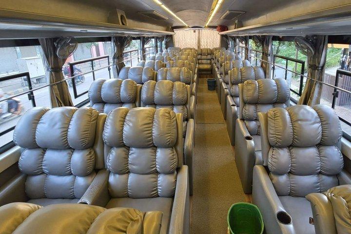Kathmandu to Chitwan Tourist Bus Luxury Sofa Seater