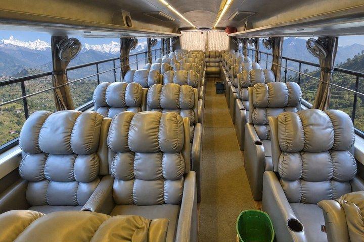 Kathmandu to Chitwan Tourist Bus Luxury Sofa Seater
