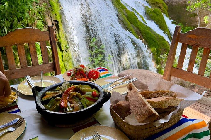 Akchour Waterfalls & Chefchaouen Day Trip with Tajine Experience