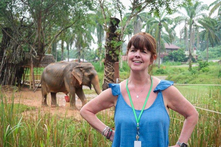 A Mini Moment at Krabi Roaming Elephant Sanctuary (NO-Touching)