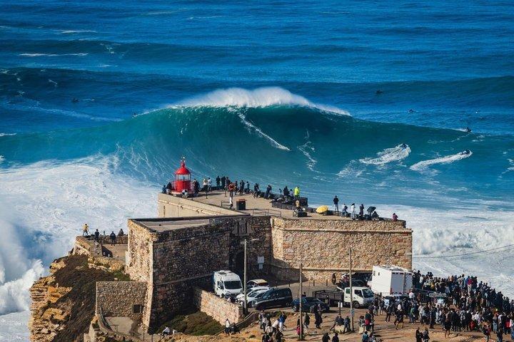 From Lisbon : Tour Óbidos & Nazaré - Medieval Villa and Giant Waves