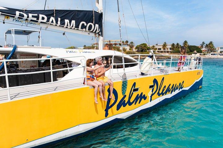 Aruba Afternoon Snorkel Sail aboard Palm Pleasure Catamaran