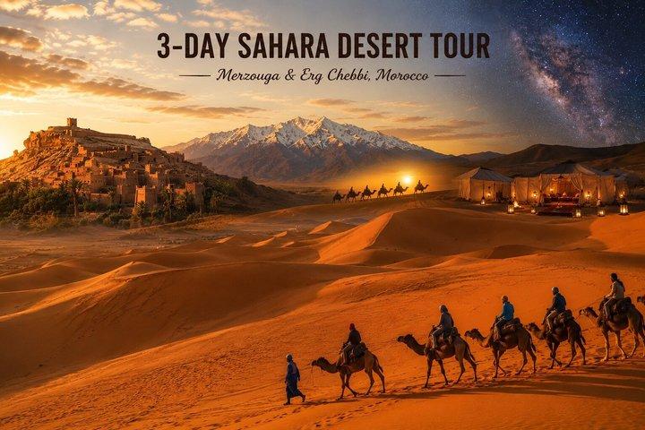 Merzouga & Erg Chabbi 3 Days Sahara Tour