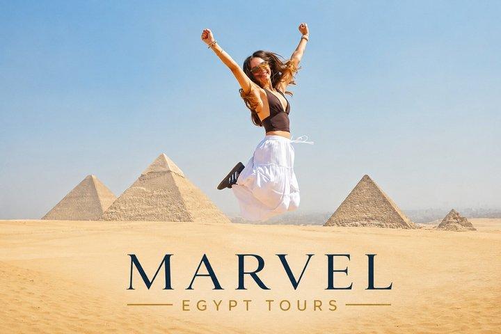 VIP Giza Pyramids & Great Sphinx Tour by Golf Cart