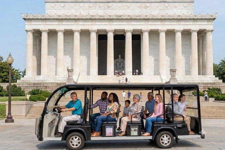 Washington DC Monuments & US History Guided Cart Tour