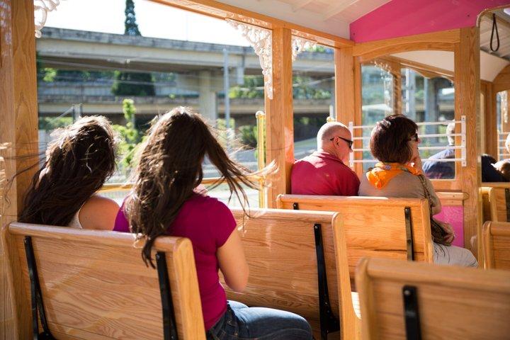 Portland Hop-On Hop-Off Pink Trolley Tour with Gray Line - 1 or 2 Day Pass