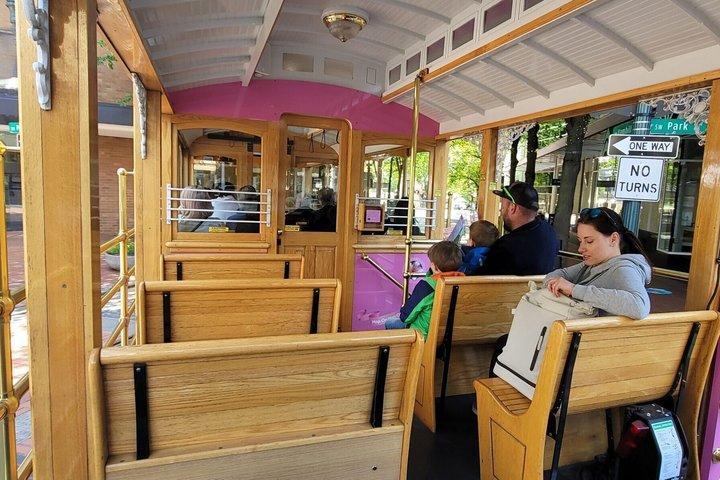 Portland Hop-On Hop-Off Pink Trolley Tour with Gray Line - 1 or 2 Day Pass