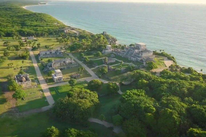 Private Tour: 2 Mayan cities in one day, Tulum and Coba