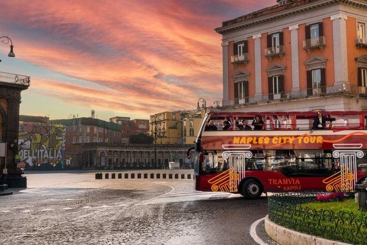 Naples: Open Bus Naples City Tour drop-on drop-off