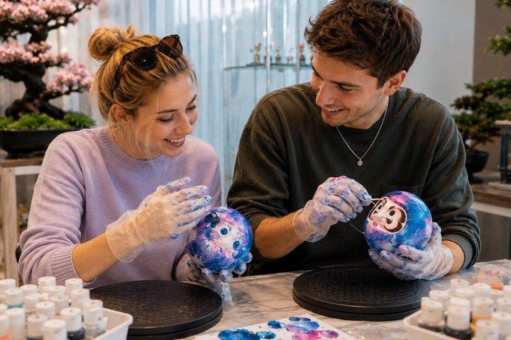 Daruma Painting Workshop in Kyoto Arashiyama