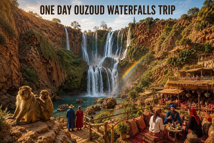 Ouzoud Waterfalls Journey: Swim, Hike & Discover from Marrakesh