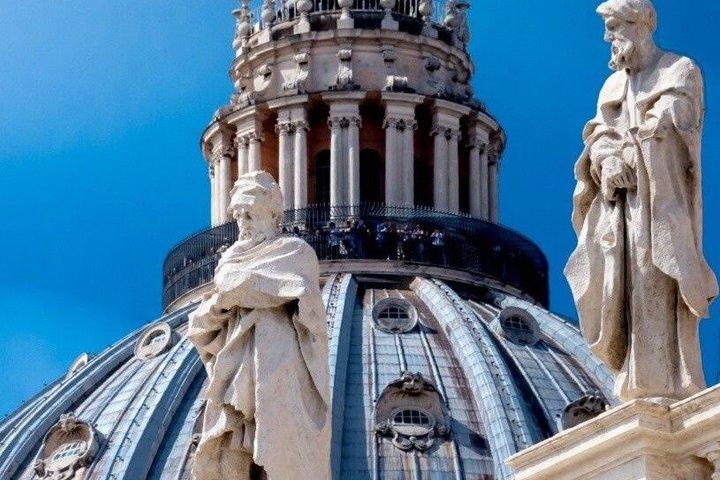 St Peter’s Basilica Reserved Entry and Dome with Elevator