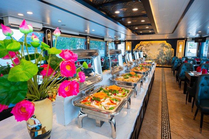 Halong Bay Day Trip from Hanoi: Liberty Cruise, Cave & Kayaking