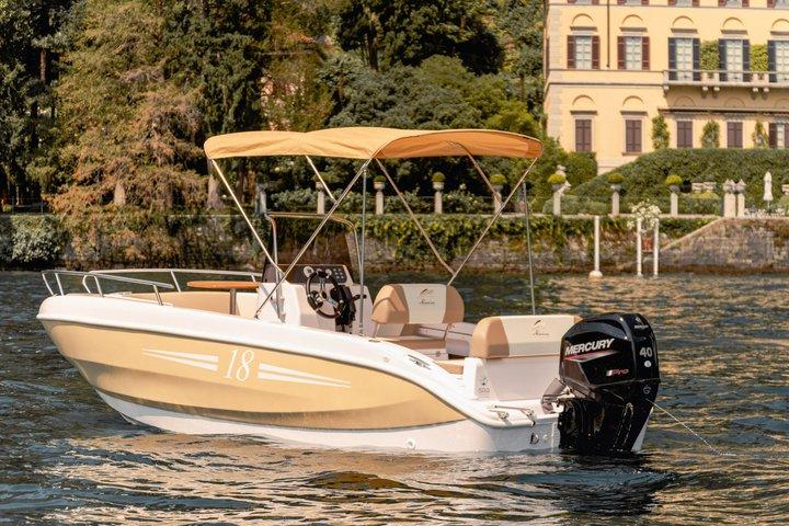 Como No License Self Drive Boat Rental on Lake Como