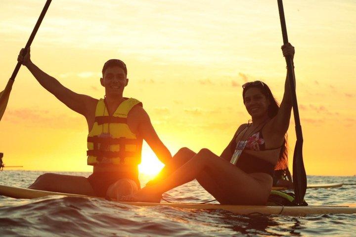 Sunrise on Copacabana Beach from Stand Up Paddle