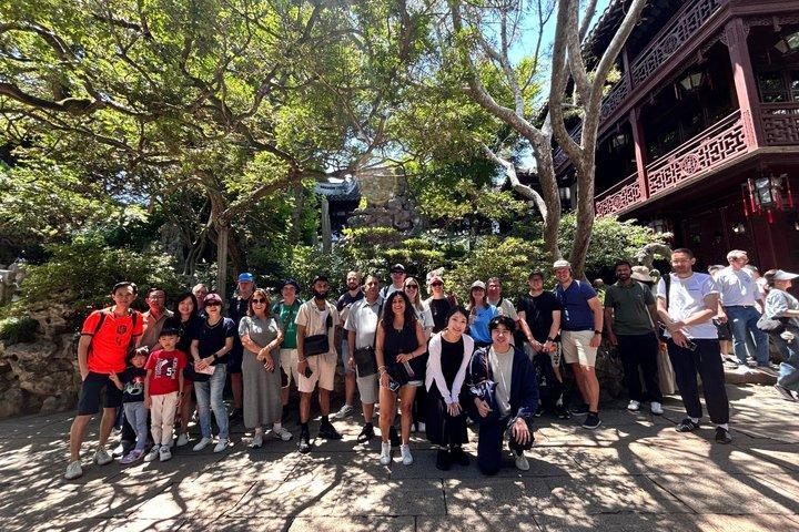 ZhujiajiaoWaterTown+Yu Garden+City GodTemple+the Bund(Waitan)Tour