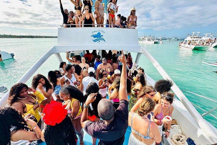 #1 Punta Cana Hip Hop Adults Party Boat with DJ Open Bar & pickup