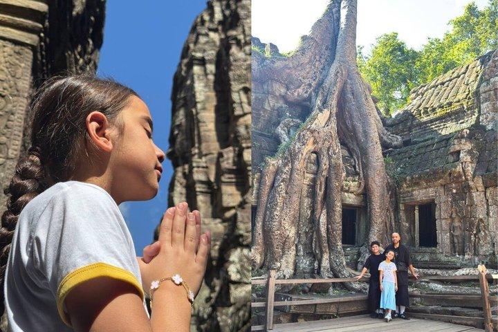 Angkor Wat Sunset Small Group Tour with Lunch Included