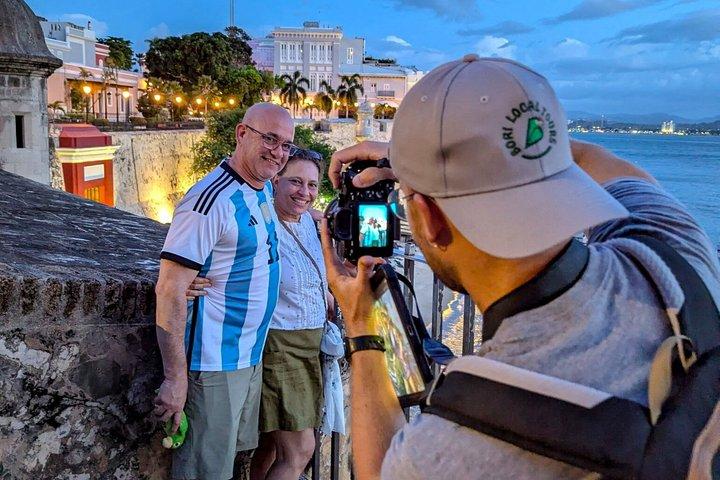 Old San Juan Sunset Photo Walk & History Tour with free beer