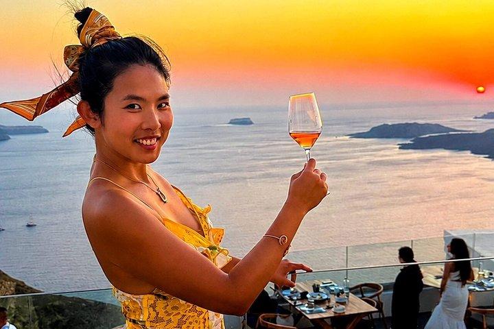 Santorini Private Tour with Sunset Wine Tasting at Santo Wines