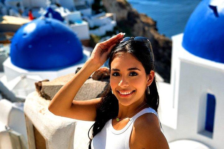 Santorini Private Tour with Sunset Wine Tasting at Santo Wines