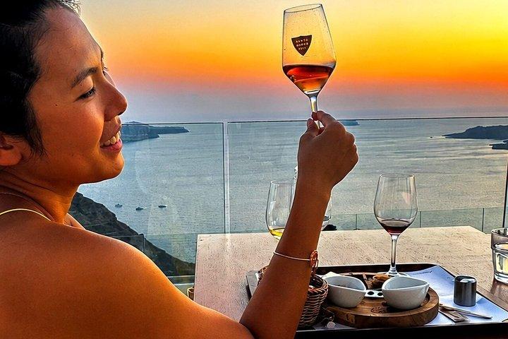 Santorini Food and Wine Private Sunset Tour