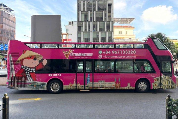 Double-Decker Bus Sai Gon Ho Chi Minh city by Vietnam Nature
