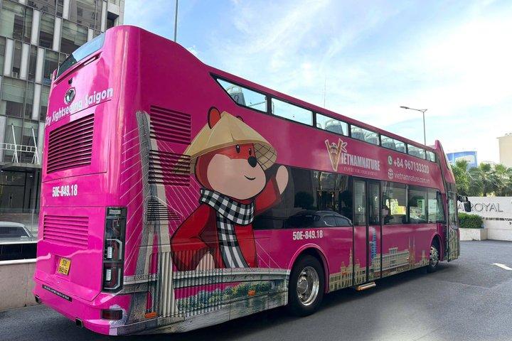Double-Decker Bus Sai Gon Ho Chi Minh city by Vietnam Nature