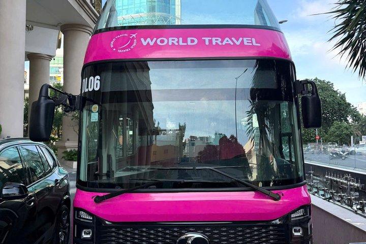 Double-Decker Bus Sai Gon Ho Chi Minh city by Vietnam Nature