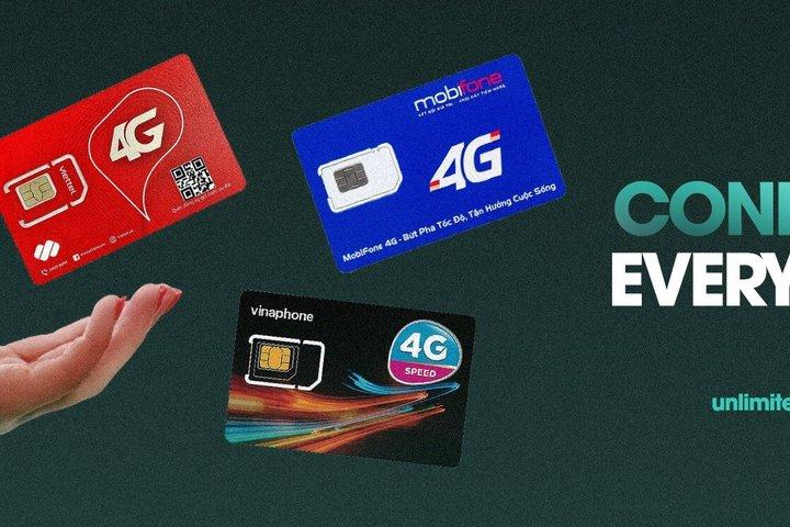 Vietnam SIM and eSIM by Viettel SGN Pickup or Online Delivery