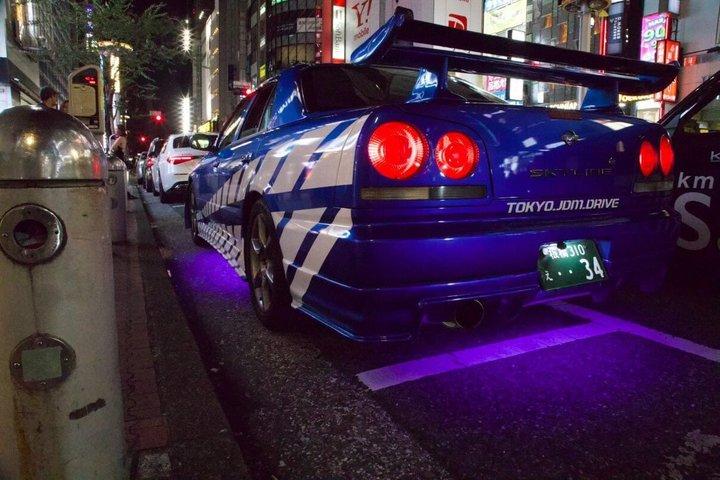 Tokyo: Private JDM R34 Skyline drive & Daikoku PA car meet