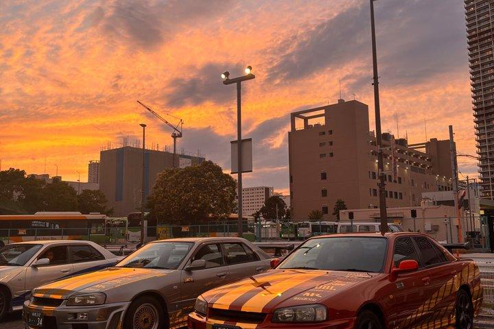 Tokyo: Private JDM R34 Skyline drive & Daikoku PA car meet