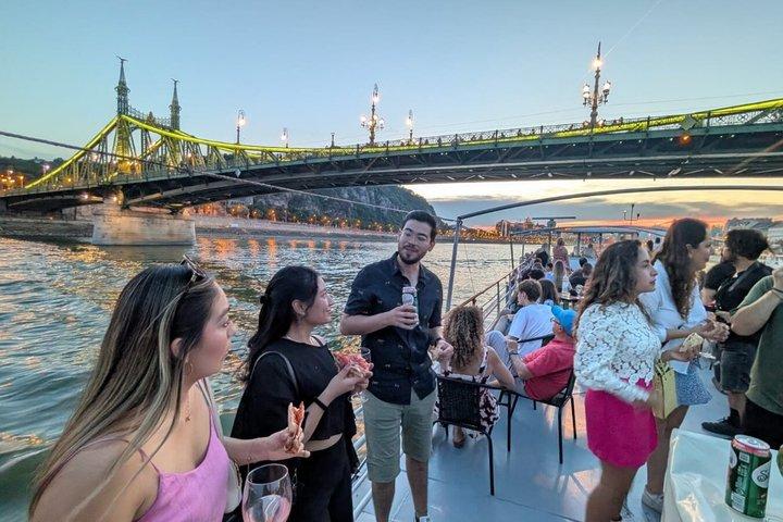 Budapest: Night Cruise Guaranteed Rooftop Seating & BYOB