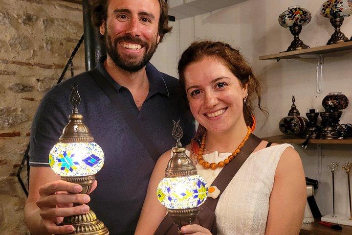 Istanbul Turkish Mosaic Lamp Workshop in Balat - All Included