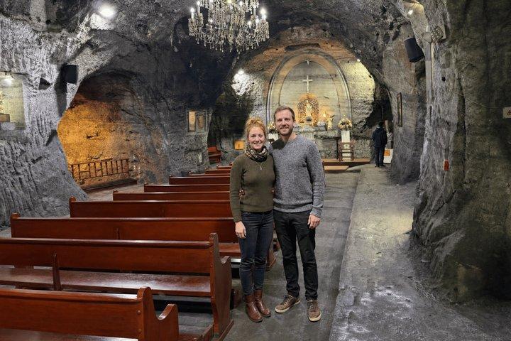 From hotel Gastronomic Zipaquira and salt cathedral (group tour)