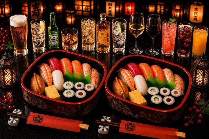 18+ Samurai Restaurant Show Ticket with Sushi & 1 Alcoholic Drink