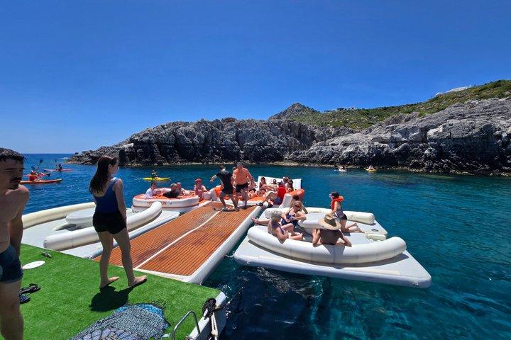 Rhodes Sunset Cruise Swim and Snorkel with Live Music