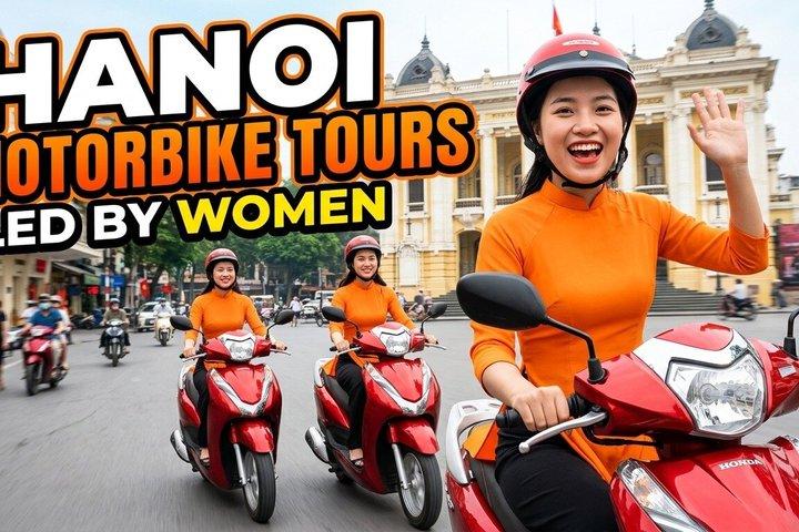 Hanoi Motorcycle Tours With Female Drivers