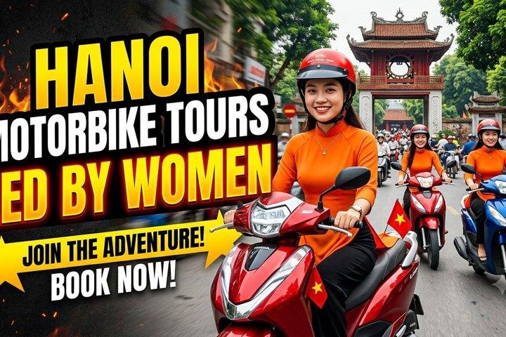 Hanoi Motorbike Tours With Female Rider