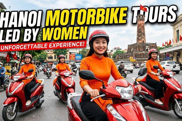Hanoi Motorbike Led By Women: Hanoi Countryside Motorbike Tours