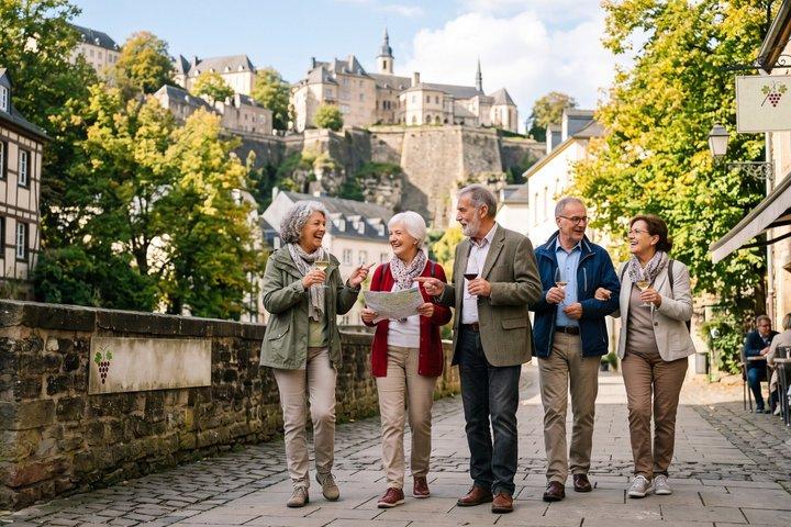 Private Luxembourg Heritage Walk with Wine Tasting