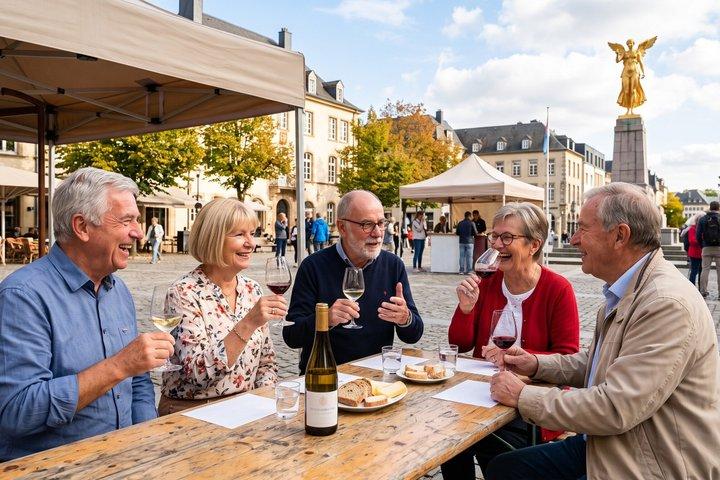 Private Luxembourg Heritage Walk with Wine Tasting