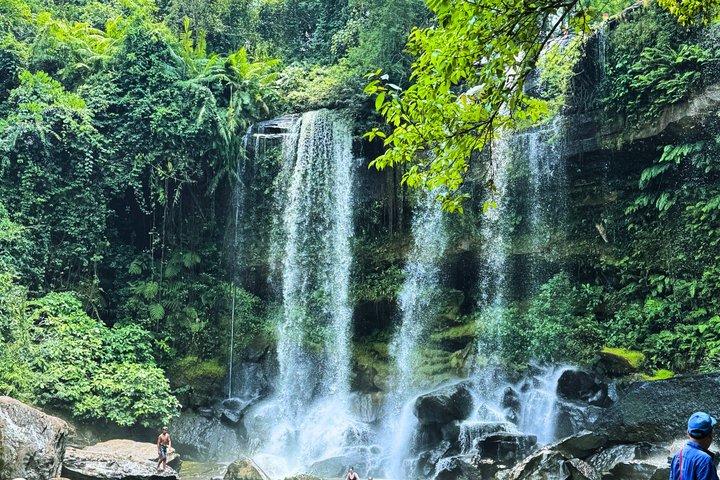 Full Day Kulen Mountain Waterfall Beng Mealea Floating Village