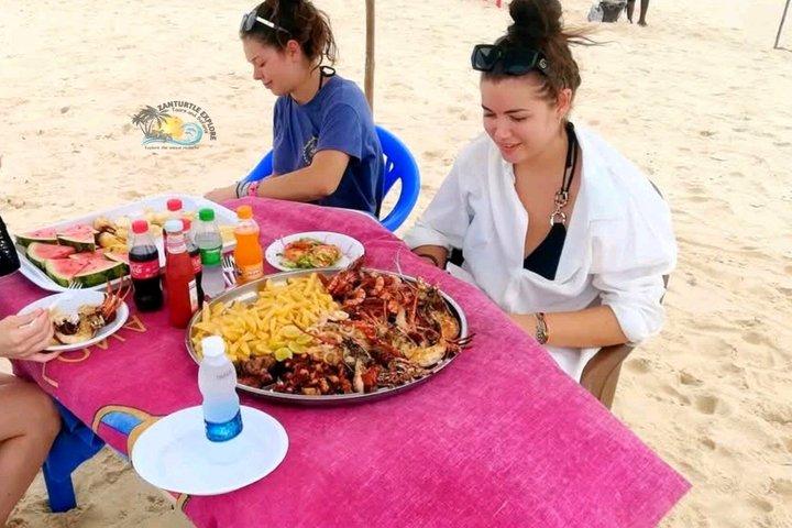 Zanzibar Prison Island and Nakupenda Sandbank with Seafood Lunch