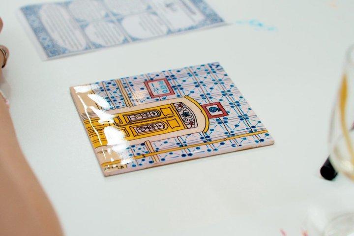 Tile Painting and Cocktails in Downtown Porto - Cathedral