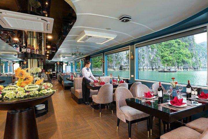 Full Day Luxury Tour to Halong Bay from Hanoi Scenic Cruise
