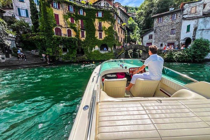 Boat Tour on Lake Como with Iconic and Luxury Boat