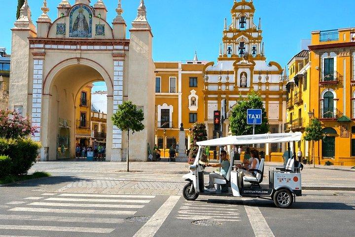 Seville Private Tuk Tuk Tour with Hidden Gems & Highlights